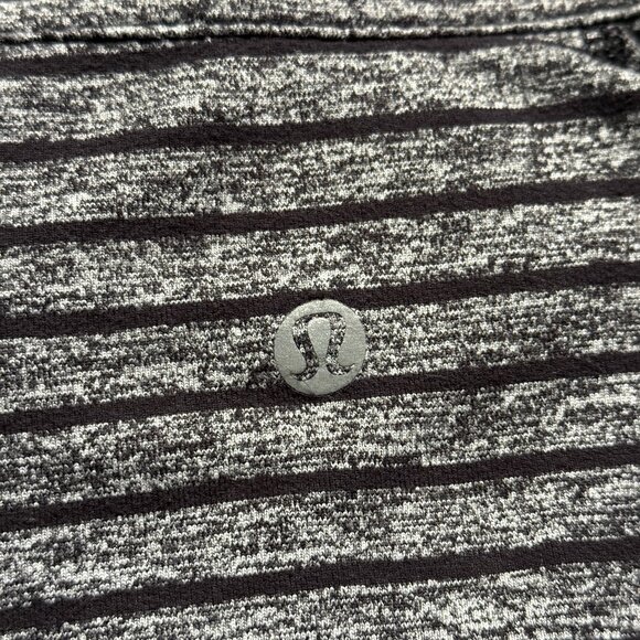 Lululemon Men's Surge Warm 1/2 Zip - Grey/Black - Picture 5 of 7